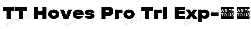 TT Hoves Pro Trl Exp字体转换
